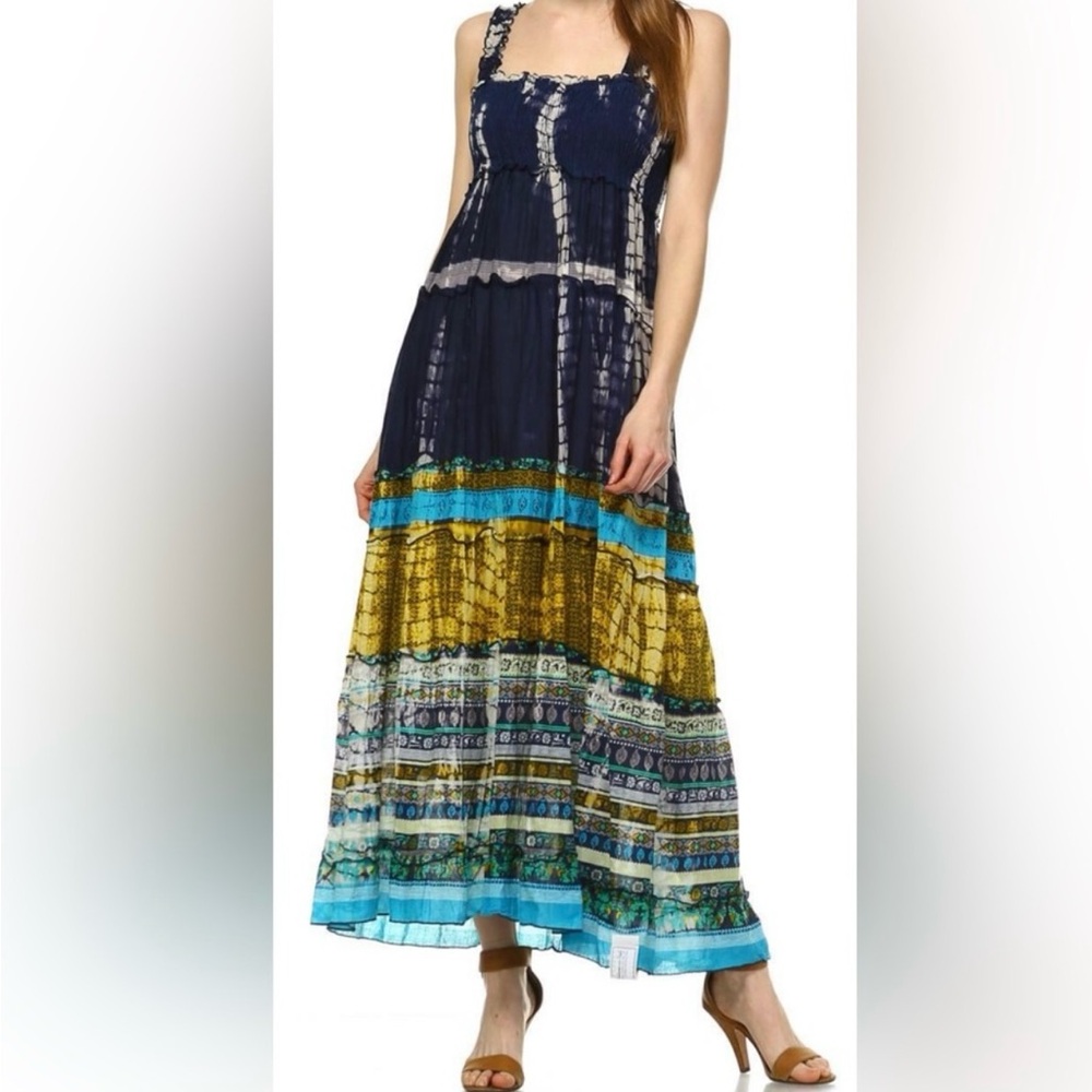 Chaudry KC Boho Maxi Dress Size Medium/6
